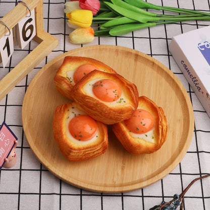 Slow Rising Squishy Egg Millefeuille Stress Relief Toy