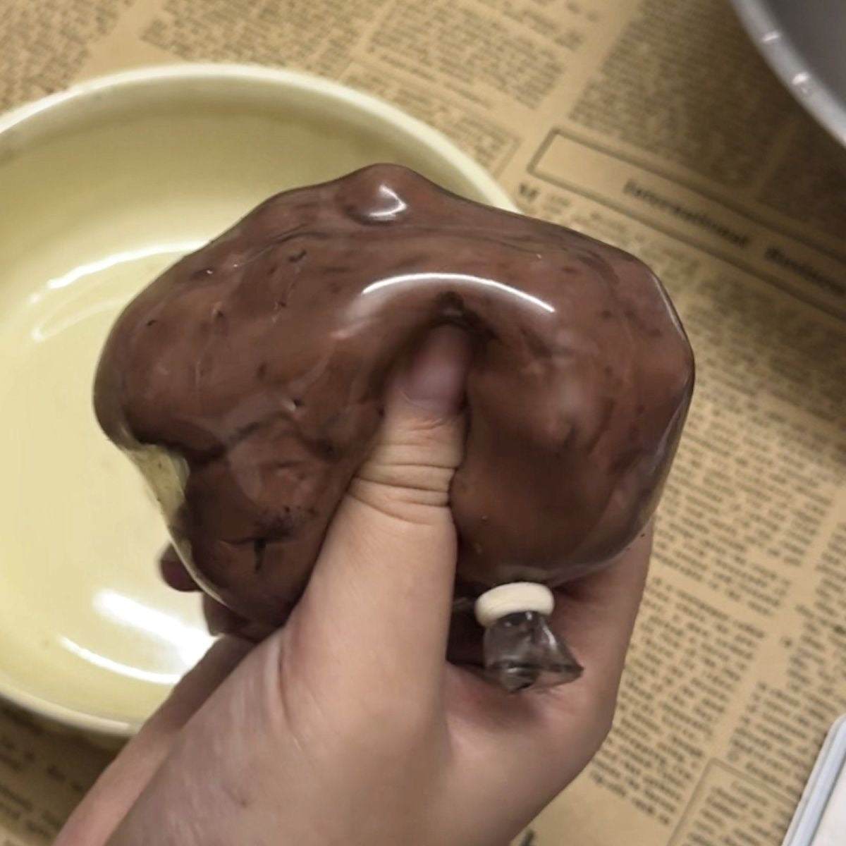 Chocolate Handmade Stress Balls