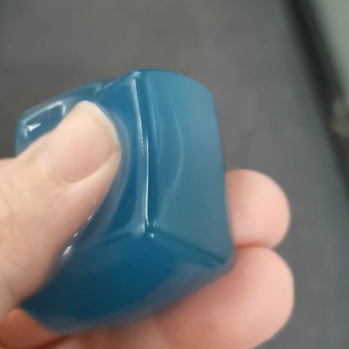 Handmade Silicone 3.5cm Ice Cube Squishy Toy