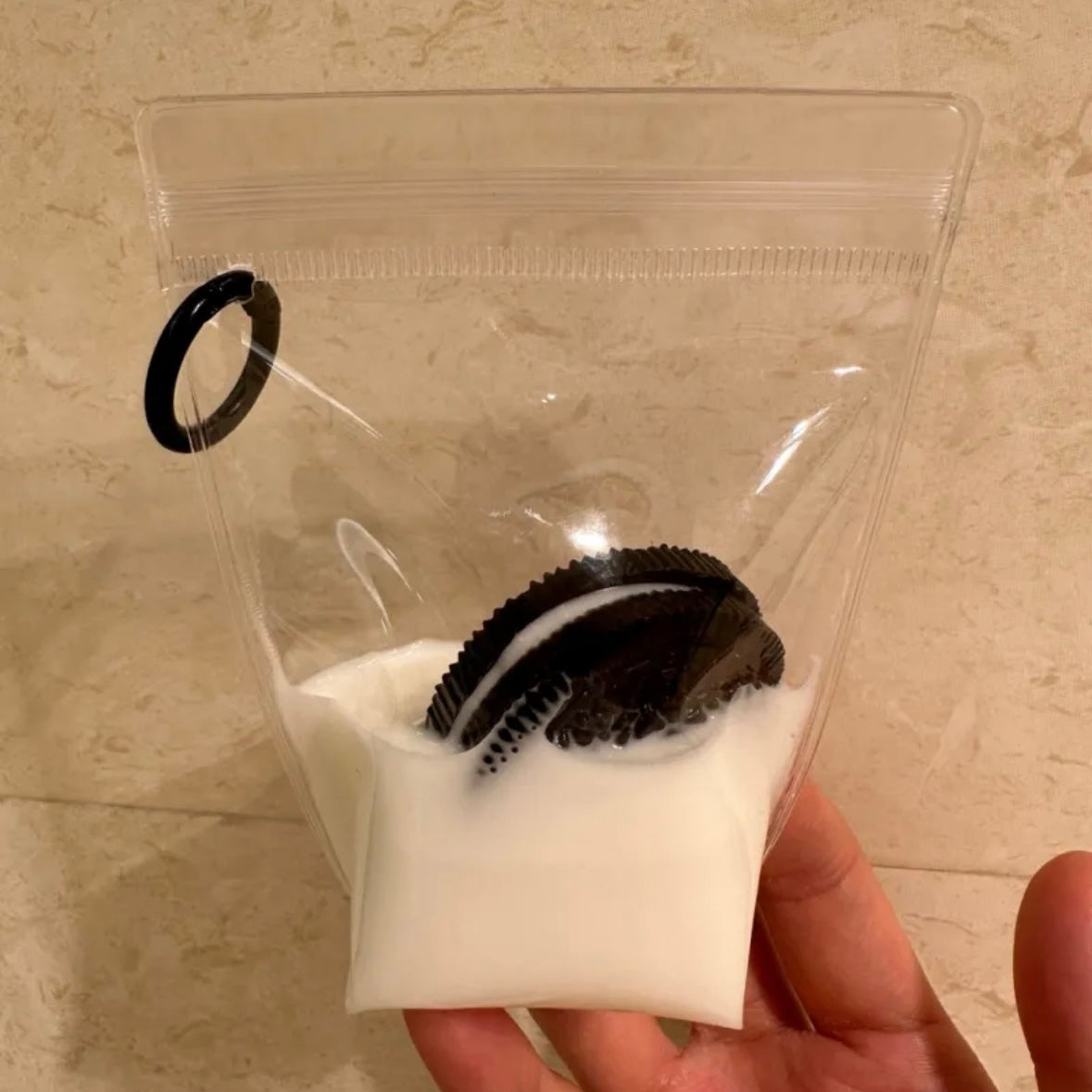 Handmade Milk Add Oreo Stress Relief Squishy Toy