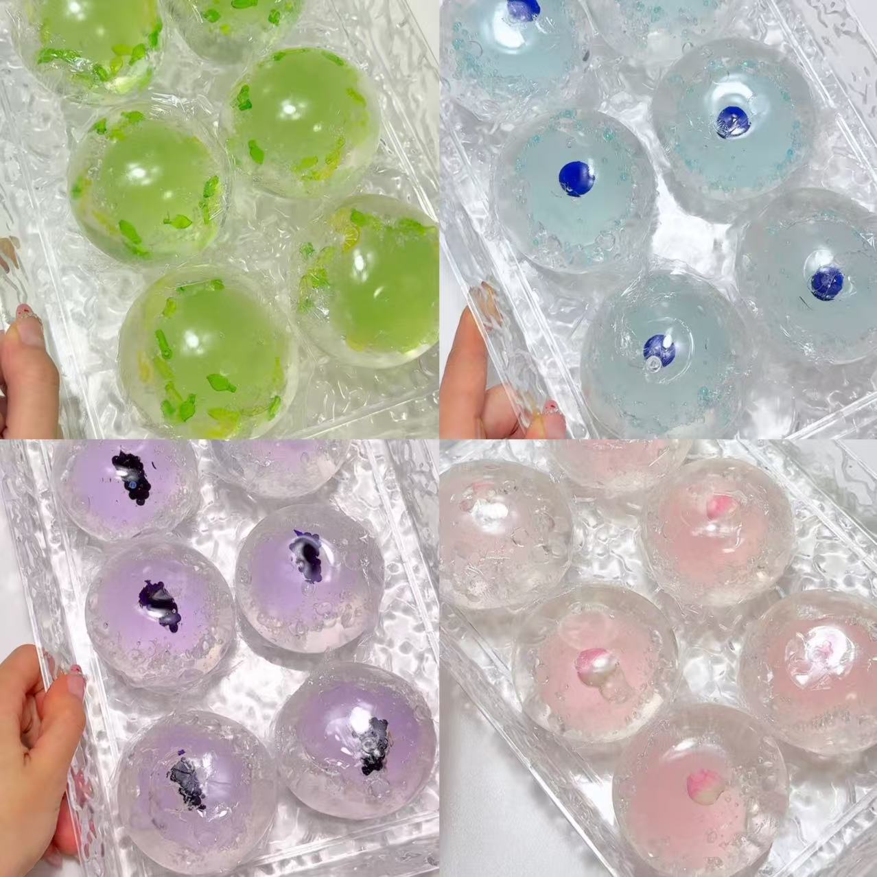 Handmade Coconut Oil Soap Base Stress Ball (Slime+Coconut Oil)