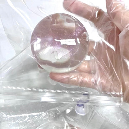 Handmade Transparent Stress Ball Taba Squishy Toy with Freebie