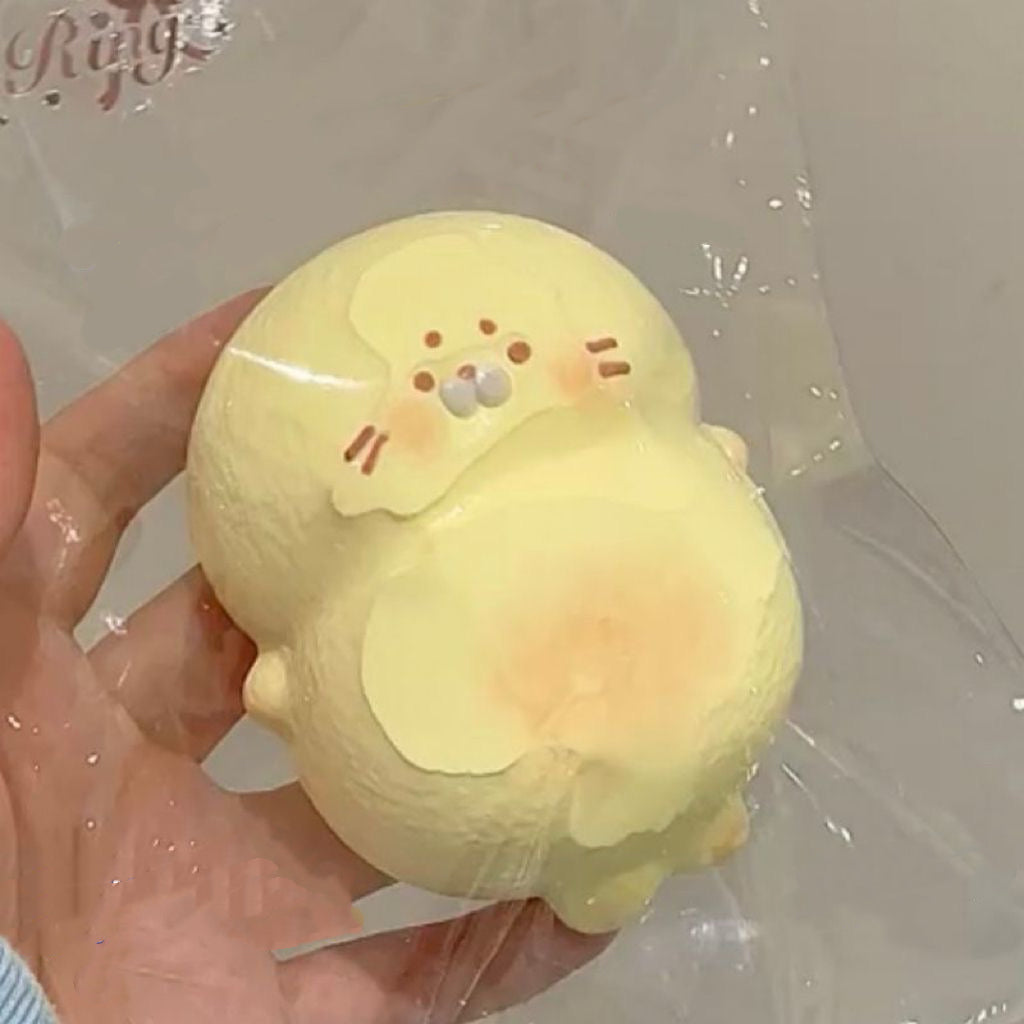 Yellow Seal - Shaped Taba Squishy Toy