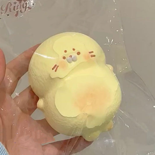 Yellow Seal - Shaped Taba Squishy Toy