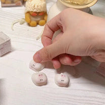 5Pcs/10Pcs Mini Bunny Squishy Stress Relief Decompression Toy