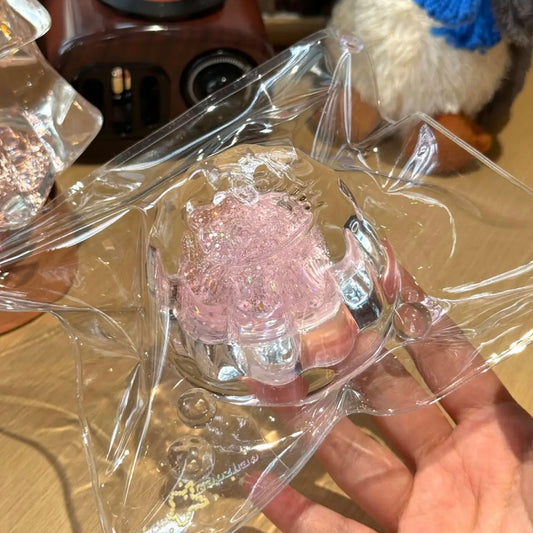 Hello Kitty Pudding Transparent Squishy Taba Squishy Toy