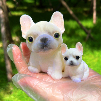 Handmade Silicone French Bulldog Stress Relief Squishy Toy