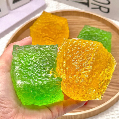 Amber Stress Ball Jelly Ball Squishy Stress Relief Decompression Toy