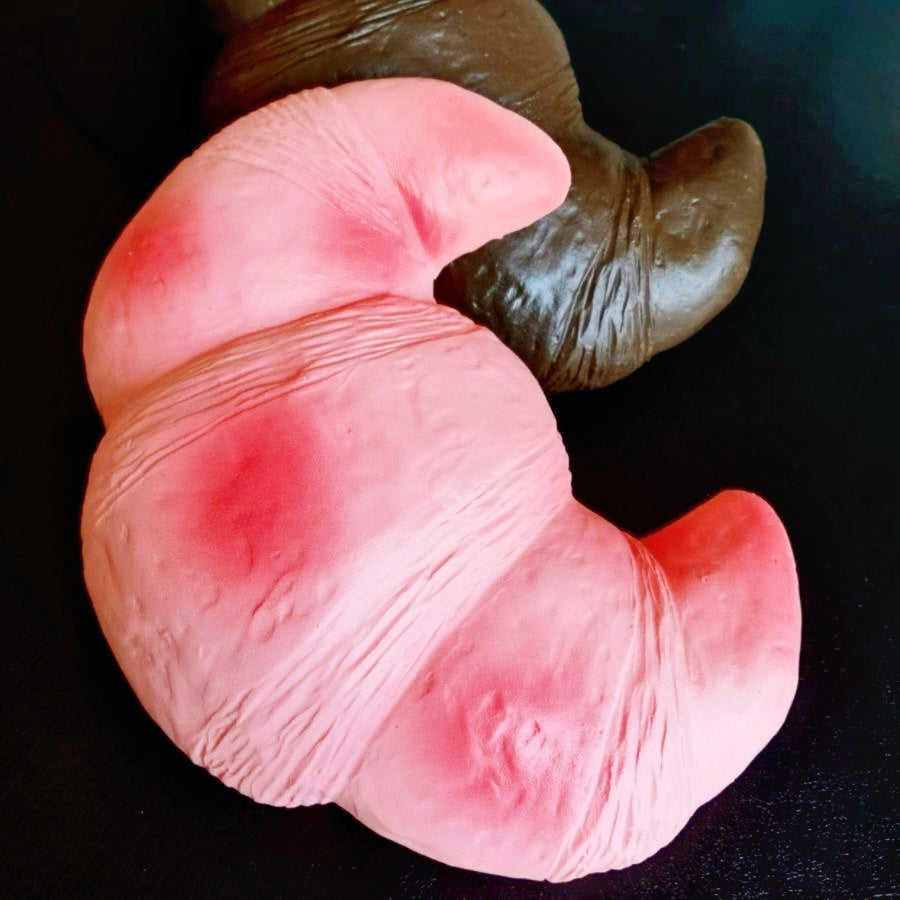 Slow Rising Squishy Croissant Stress Relief Toy