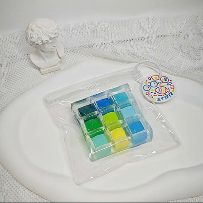 Handmade Transparent Palette Taba Squishy Toy
