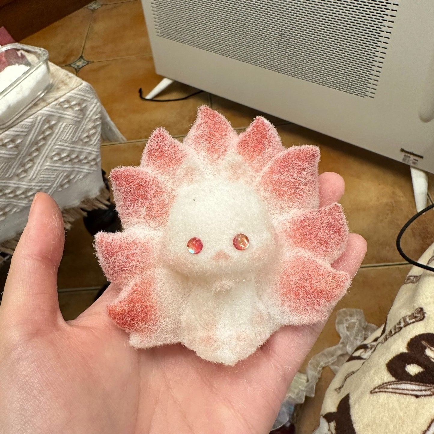 Handmade Silicone Nine-tailed Fox Stress Relief Squishy Toy