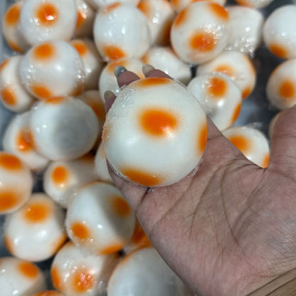 Crunchy Rice Cake Bead & Clay Base Stress Ball Squishy Stress Relief Decompression Toy