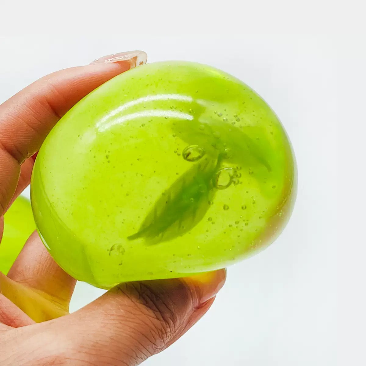 Bamboo Leaf Stress Ball Jelly Ball Squishy Stress Relief Decompression Toy