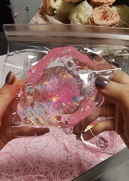 Transparent Whelk Conch Taba Squishy Toy - Christmas Series
