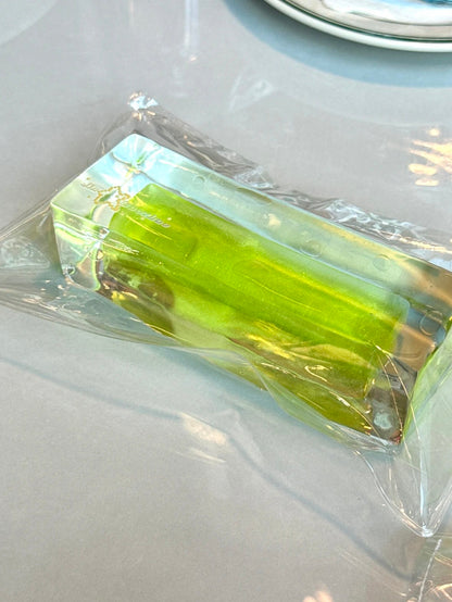 Transparent Handmade Rectangle Ice Cube Taba Squishy Toy