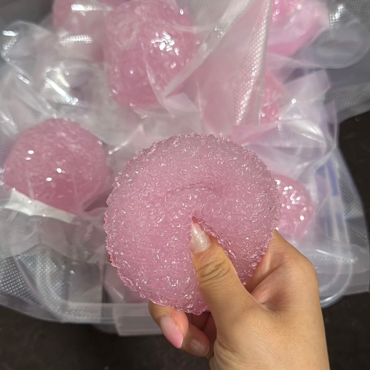 Crisp Satisfying Sound Stress Ball Collection Relief Decompression Toy