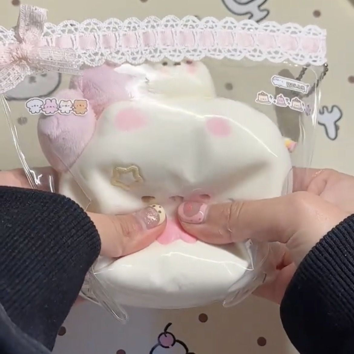 2pcs Kitten Cat Taba Squishy Toy