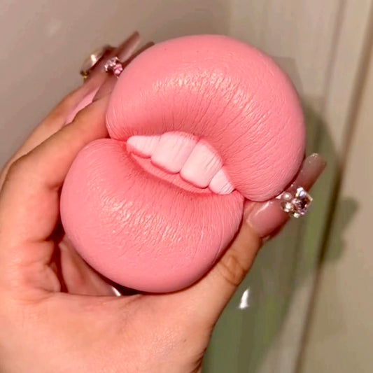 Slow Rising Squishy Mouth Lips Stress Relief Decompression Toy