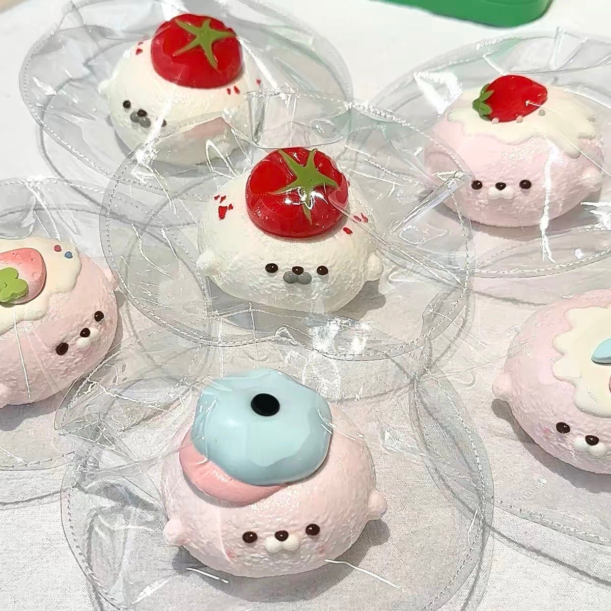 Handmade Fruit Seal Taba Squishy Toy