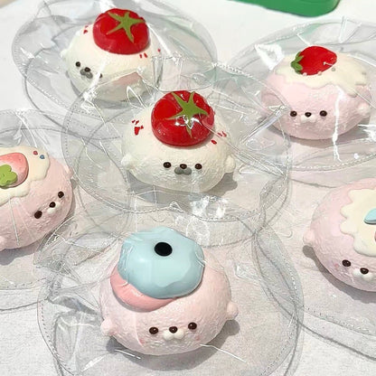 Handmade Fruit Seal Taba Squishy Toy