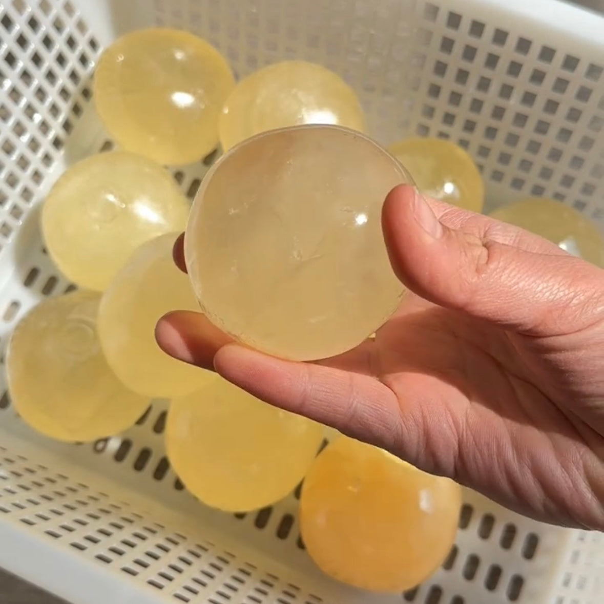 Coconut Oil Handmade Stress Balls