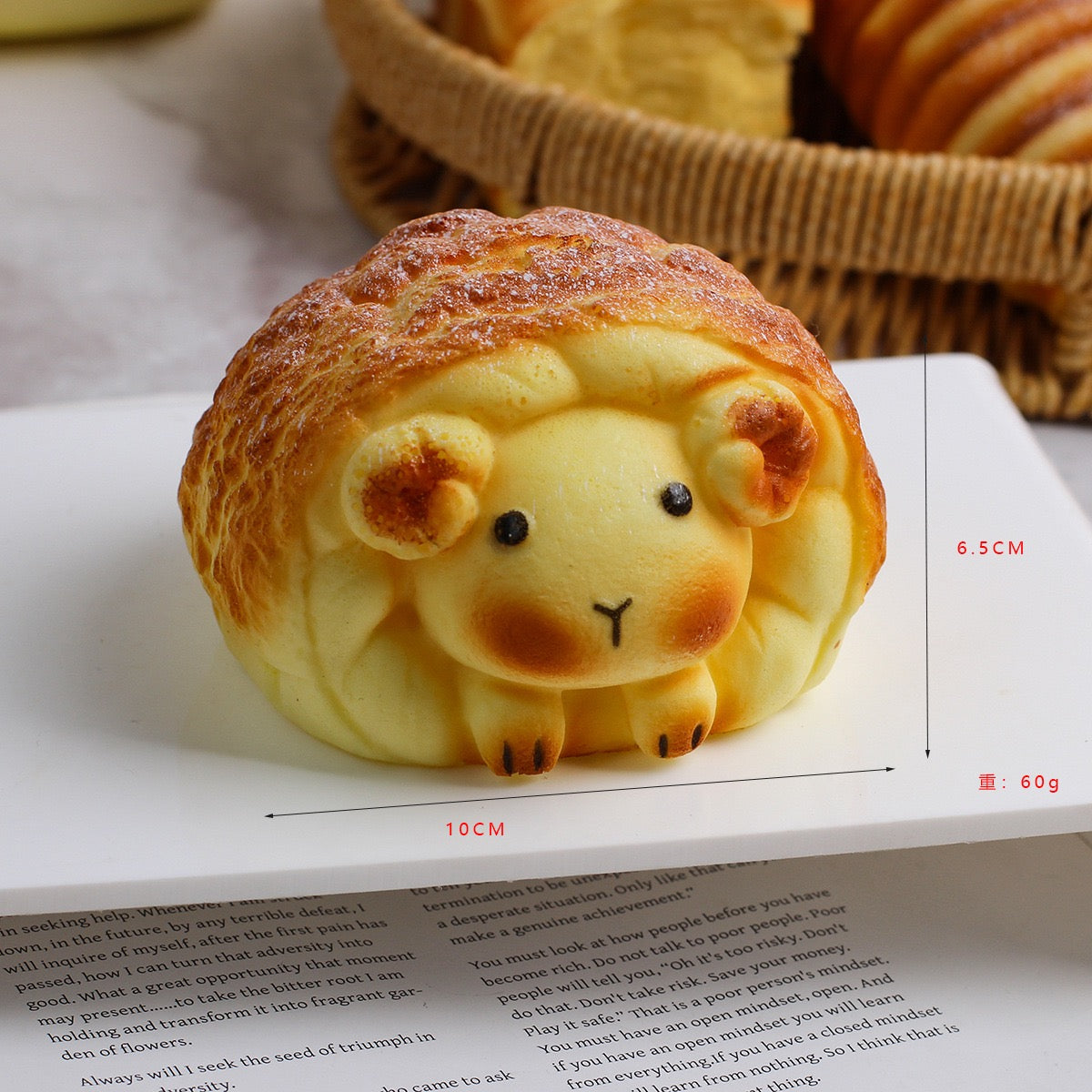 Slow Rising Squishy Bread Series Stress Relief Decompression Toy