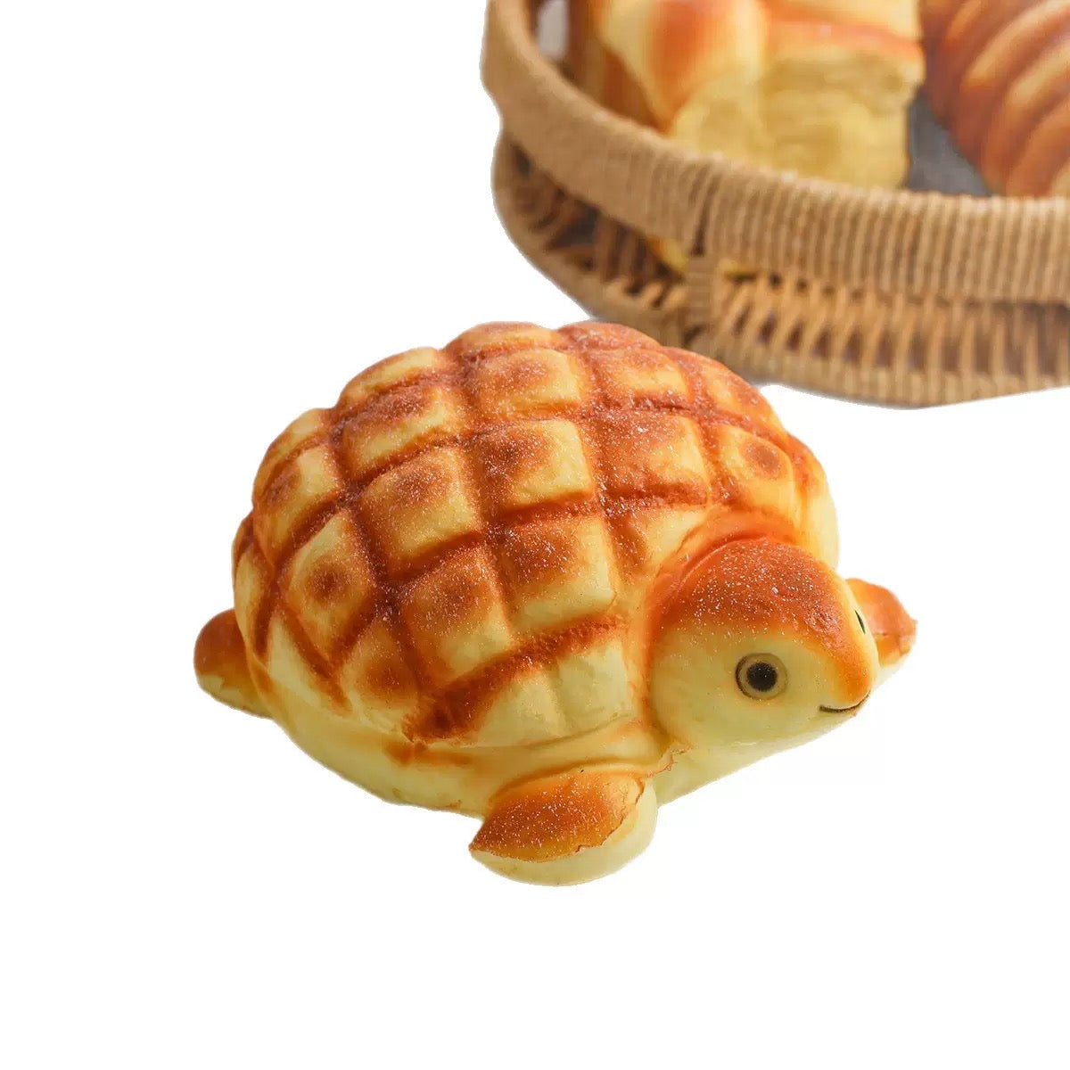 Slow Rising Squishy Tortoise Bread Stress Relief Decompression Toy