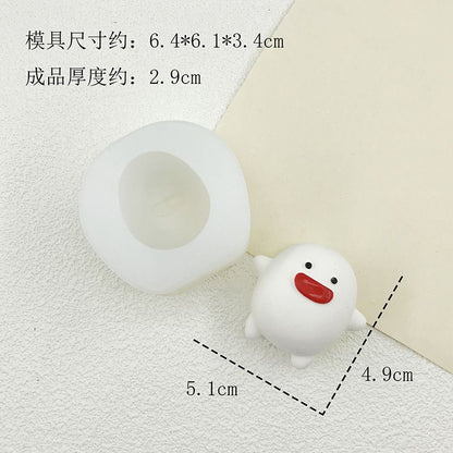 Mini Ghost Mold Silicone Squishy Mold