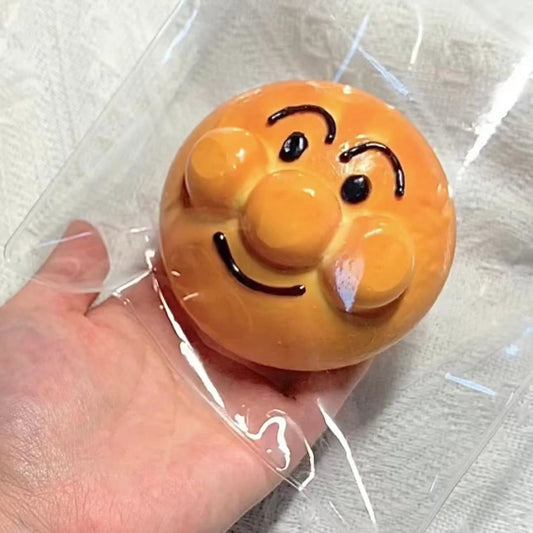 Handmade Silicone Anpanman Stress Relief Squishy Toy