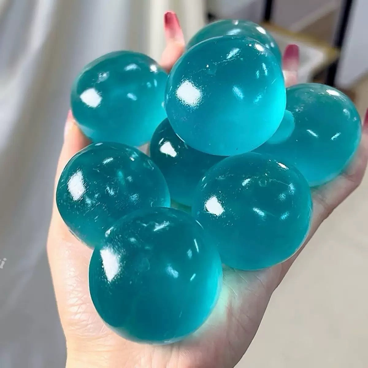 Butter Yellow Coconut Oil Soap Base Stress Balls Stress Relief Decompression Toy