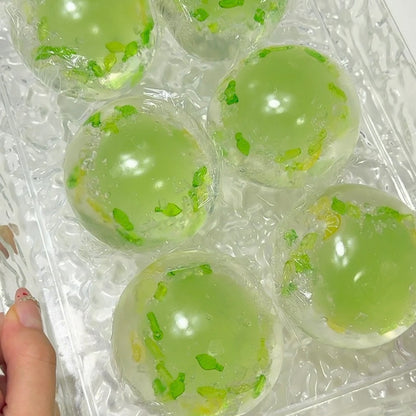 Handmade Coconut Oil Soap Base Stress Ball (Slime+Coconut Oil)