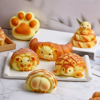 Slow Rising Squishy Bread Series Stress Relief Decompression Toy