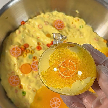 Orange Handmade Stress Balls