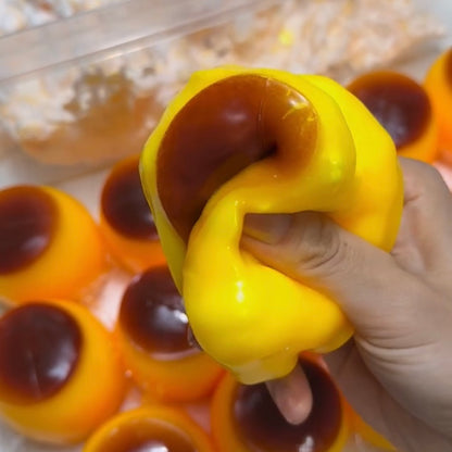 Pudding Handmade Stress Ball (Please Note That The Skin Is Easily Broken)