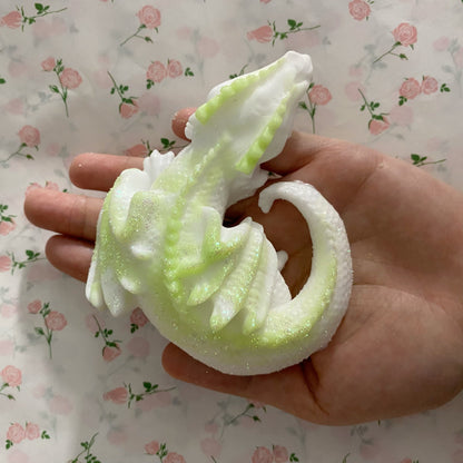Handmade Dragon Taba Squishy Toy - Christmas Series