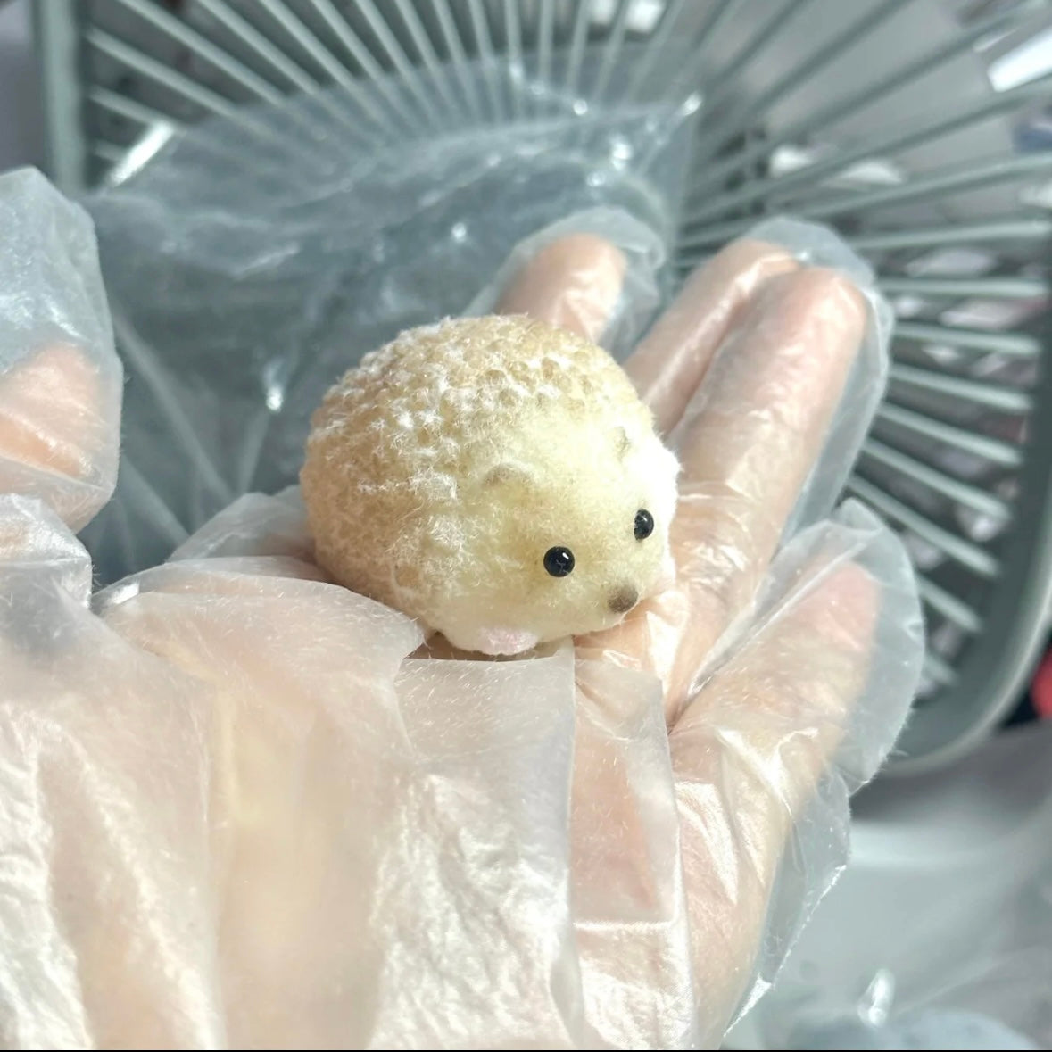 Handmade Mini Hedgehog Taba Squishy Toy