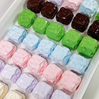 Handmade Silicone Cube Stress Relief Squishy Toy