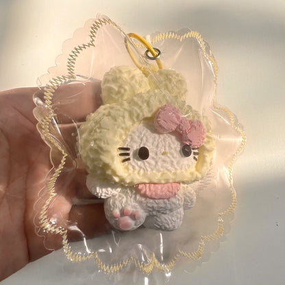 Handmade Silicone Kitty Bunny Taba Squishy Toy