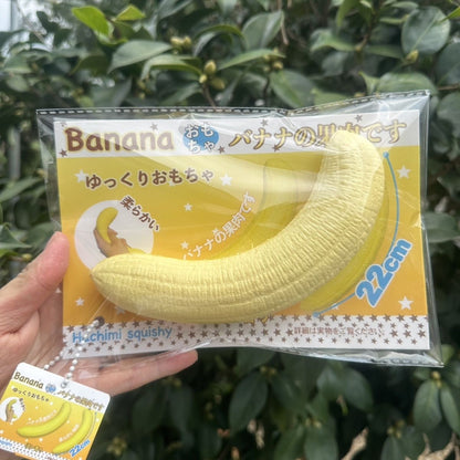 Slow Rising Squishy Banana Stress Relief  Toy