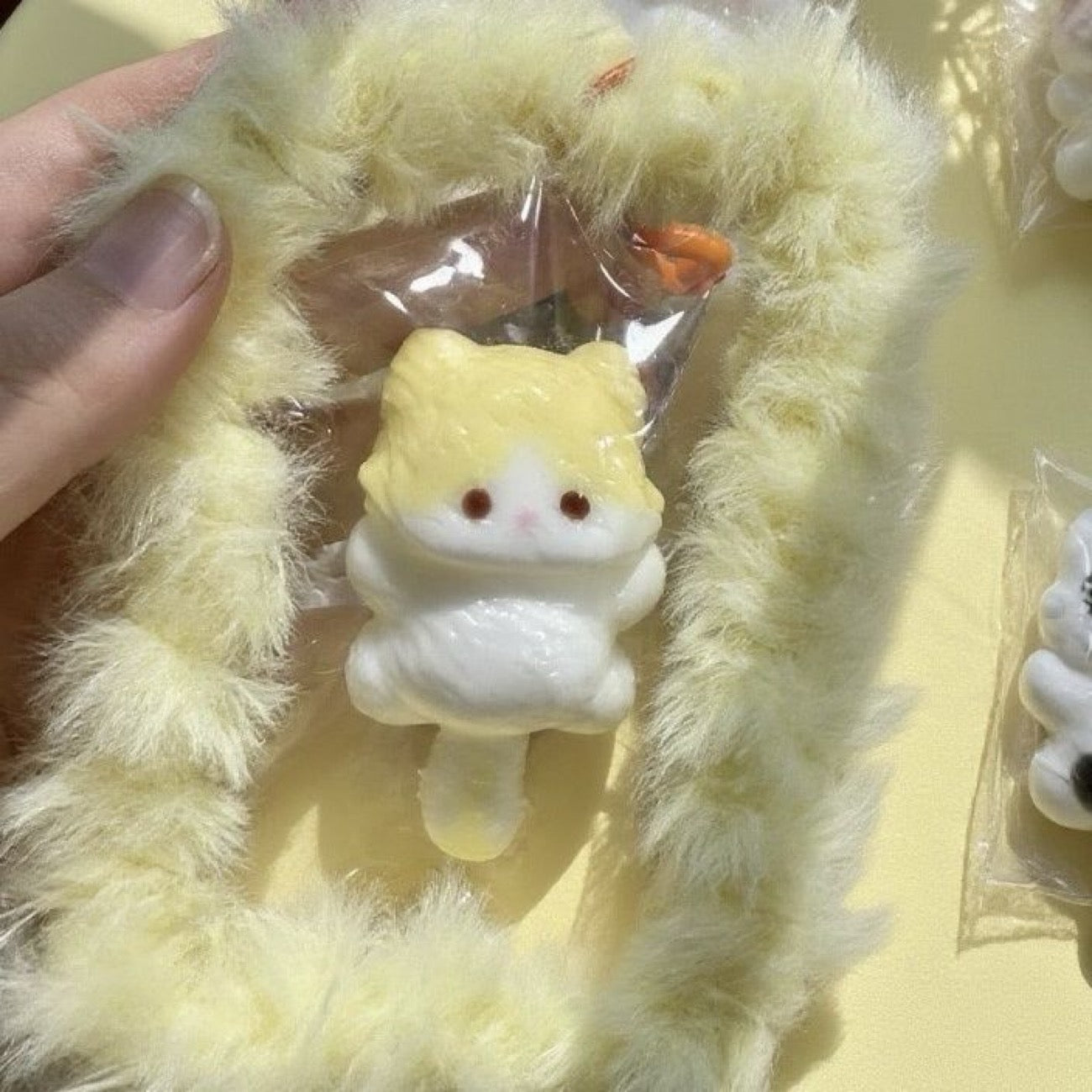 Mini Kitten Cat Taba Squishy Toy