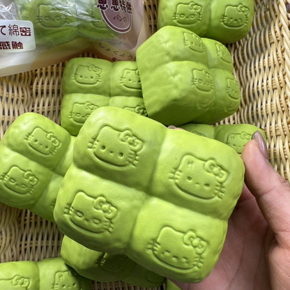 Hello Kitty Bread Slow Rising Squishy Stress Relief Decompression Toy
