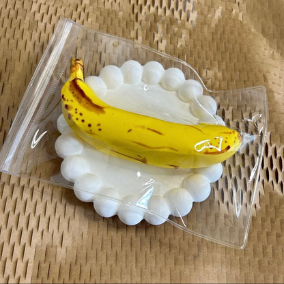 Handmade Silicone Banana Stress Relief Squishy Toy