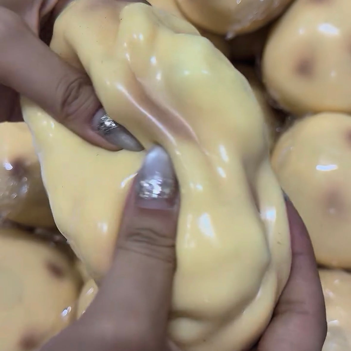 Crunchy Large Potato Bead & Clay Base Stress Ball Squishy Stress Relief Decompression Toy