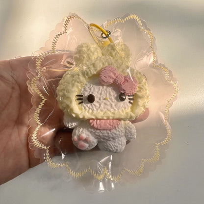 Handmade Silicone Kitty Bunny Taba Squishy Toy