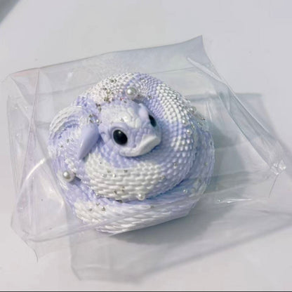 Handmade Circling Snake Taba Squishy Toy