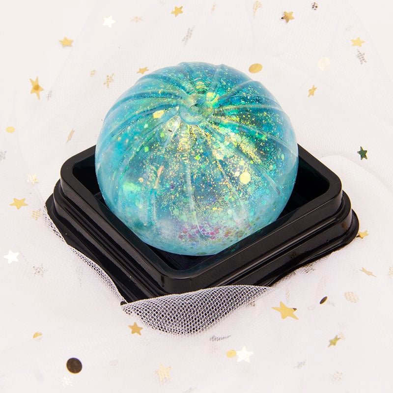 120g Steamed Bun Stress Ball Jelly Ball Squishy Stress Relief Decompression Toy