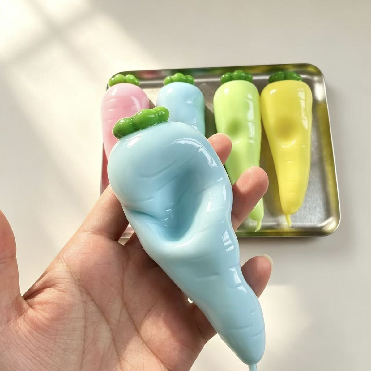 Vaseline Carrot Handmade Stress Ball Stress Relief Decompression Toy
