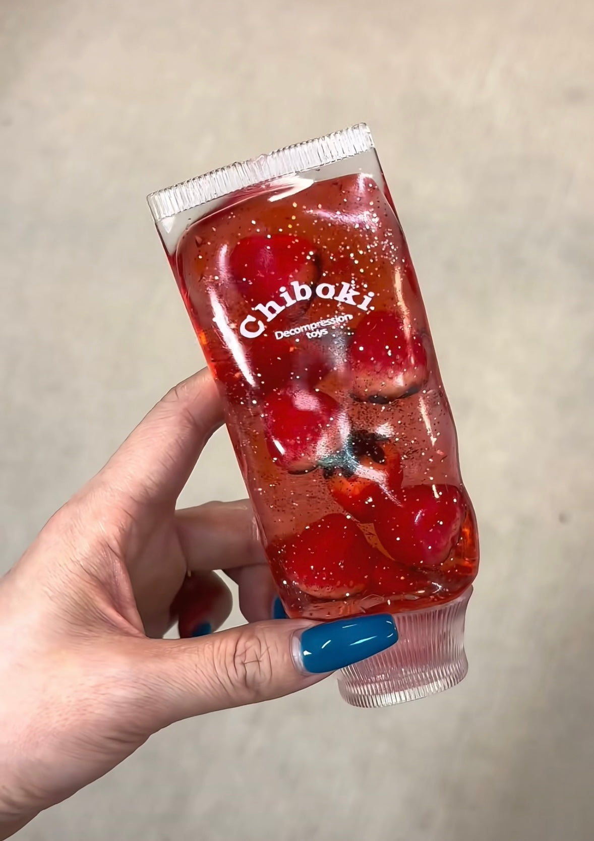 Toothpaste Shape Handmade Stress Balls