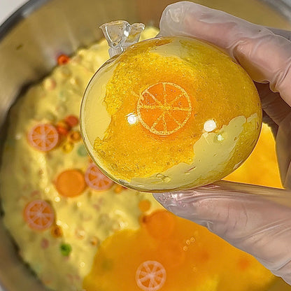 Orange Handmade Stress Balls