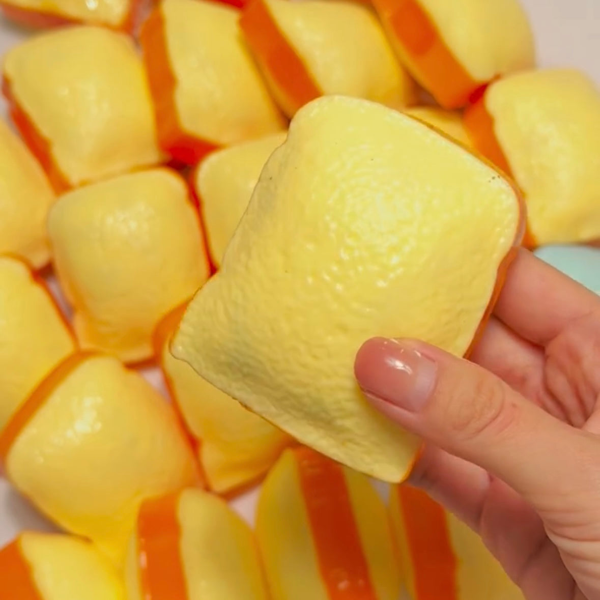 Toast Handmade Stress Ball (Please Note That The Skin Is Easily Broken)